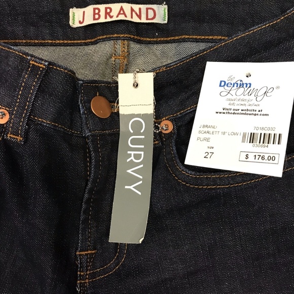 J BRAND Scarlett Bootleg Curvy Fit Low Rise 27 - Picture 4 of 4